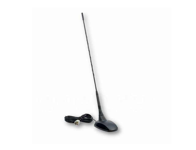 Mobiele Magneetvoet CB-antenne, incl. 4mtr kabel en PL plug