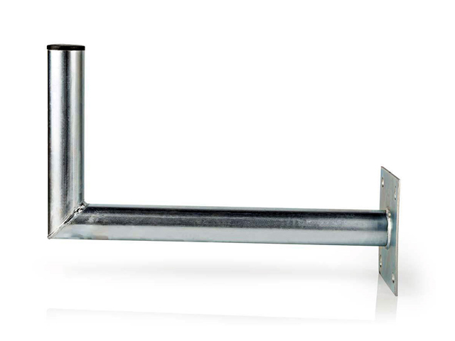 L-Muursteun 45cm voor o.a. schotelmontage tot 100cm Aluminium