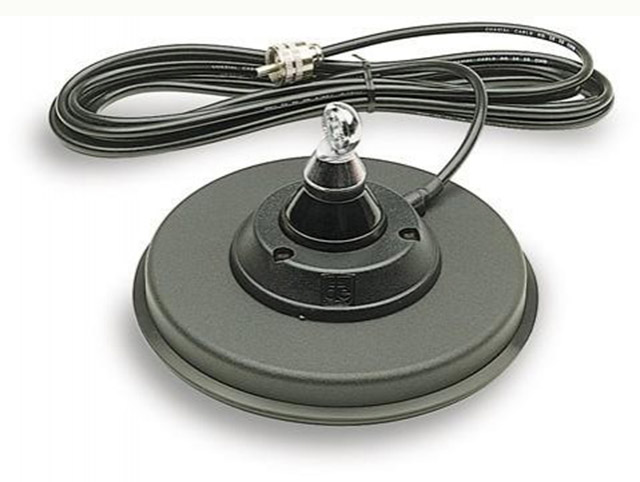 Magneetvoet ø120mm DV aansluiting met 3mtr kabel