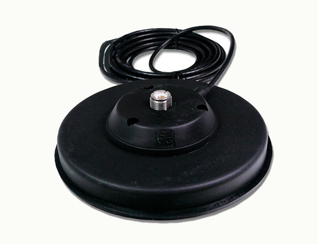 Magneetvoet ø160mm PL aansluiting met 3.6mtr kabel