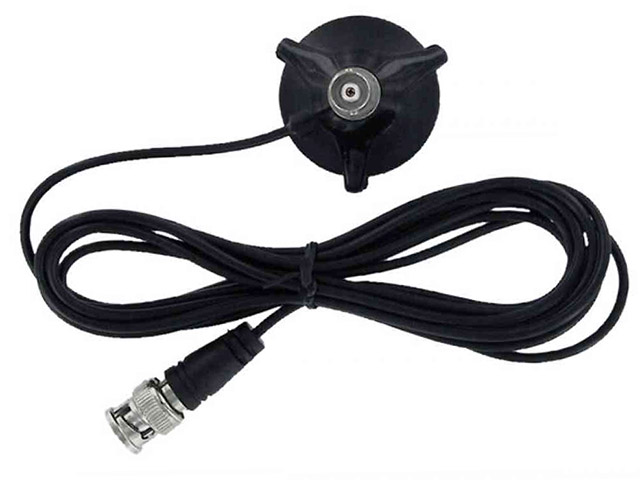 Magnetic mount ø35mm with 2.4mtr RG174 cable