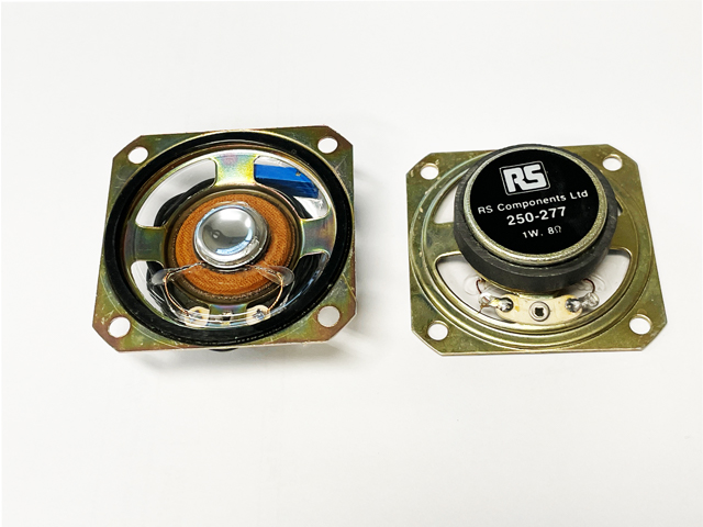 Inbouw waterproof luidspreker 5x5cm 1W 8 Ohm