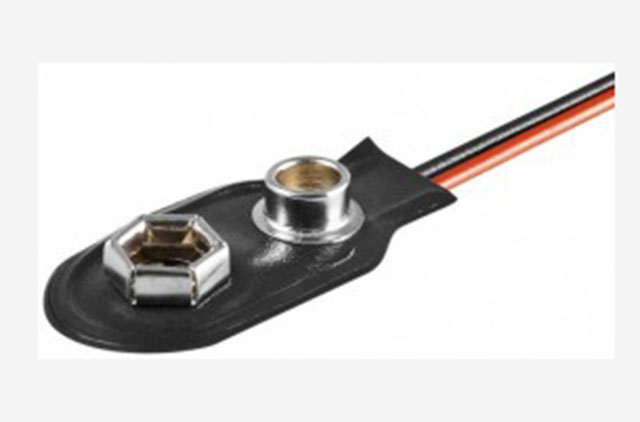 Battery clip for 9V battery I version