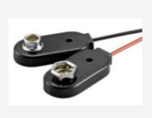 Battery clip for 9V battery split version p / set