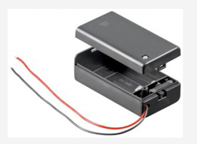 Battery Holder 1x 9V  with cable