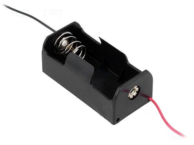 Battery holder 1x Babycel (C) cable connection