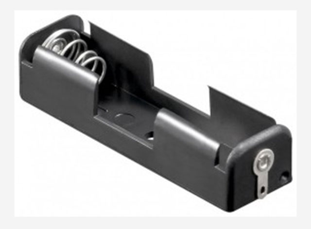 Battery Holder 1x penlight (AA) solder