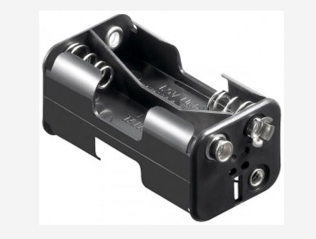 Battery Holder 4x penlight (AA) snaps (2x2)