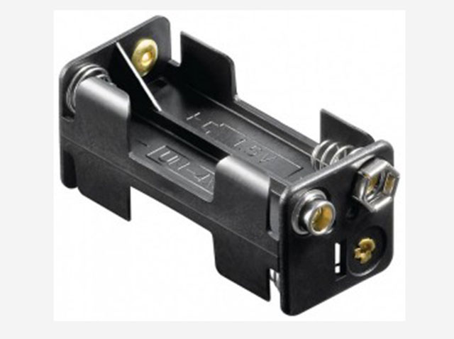 Battery Holder 4x Microcel (AAA) snaps - RoHS