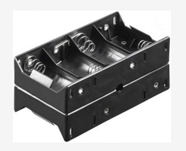 Battery Holder 8x Monocel (D) solder (4x2)