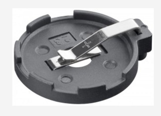 Holder for button cell 23mm max - pcb