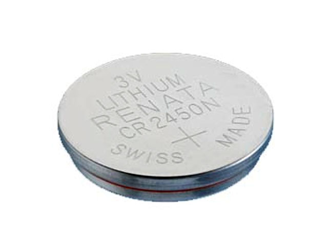 CR2450N, Ø24.5x5.0mm, 3.0V