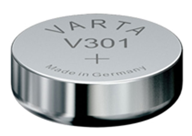 V301, Ø11.6x4.2mm, 1.55V,GP301, SR1142SW, SR43,386,SR43SW,RW34