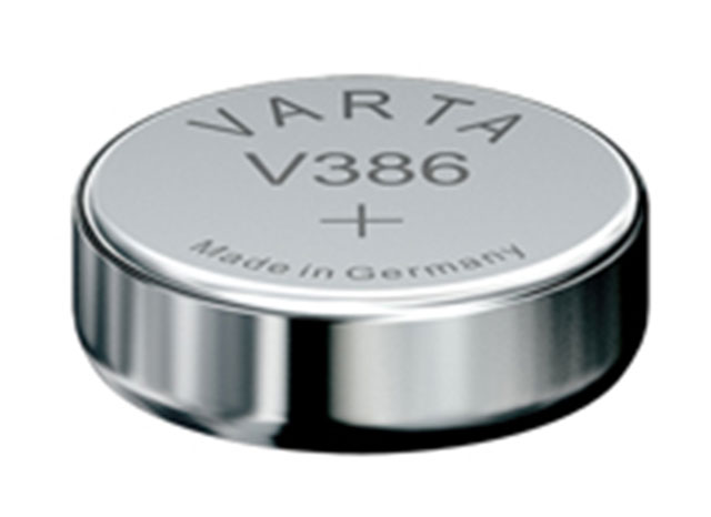V386, Ø11.6x4.2mm, 1.55V, GP386, SR1142W, SR43, 301, SR43W, RW44