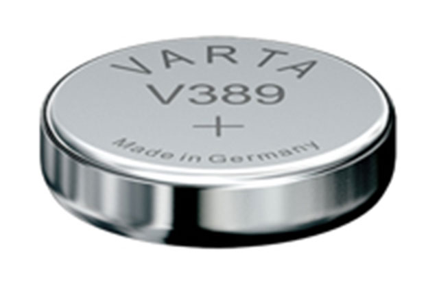 V389, Ø11.6x3.05mm, 1.55V, GP389, SR54, 390, SR1130W, RW49