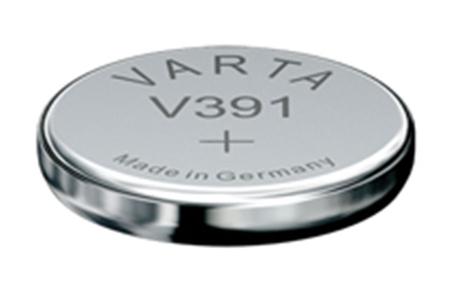 V391, Ø11.6x2.05mm, 1.55V, GP391, SR55, 381, SR1120W, RW40