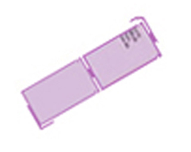 Emergency battery pack D-cell NiCd 2 x 1.2V 4Ah (2L)