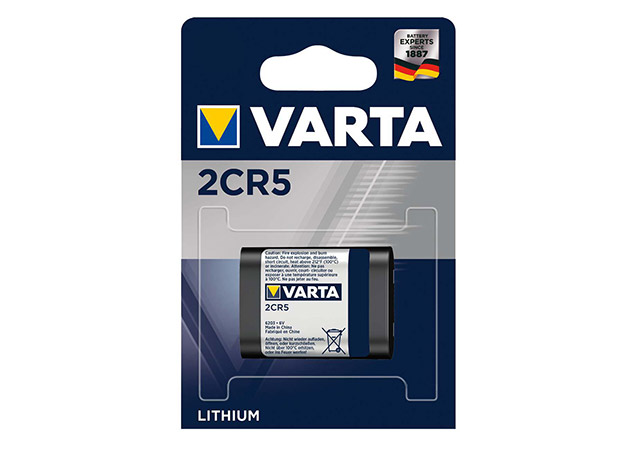2CR5, Lithium 6V. Cassettte