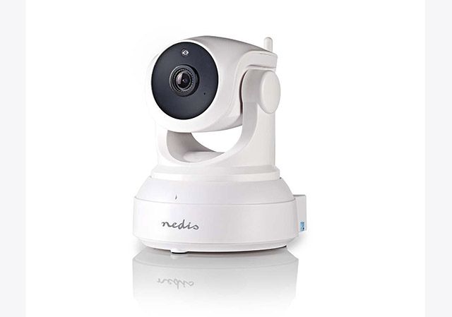 IP-beveiligingscamera 1280x720 Zwenken en kantelen Wit