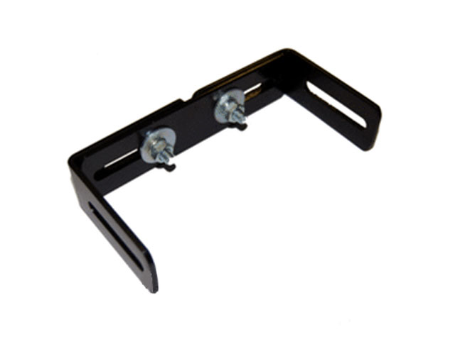 Verstelbare montagebeugel, zwart, 13-21cm voor bakjes