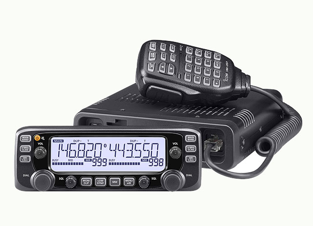 2m-70cm Mobile transceiver 144-145&430-440Mhz