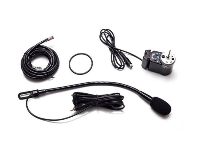 Handsfree set for mike Kenwood transceivers with RJ45 connector