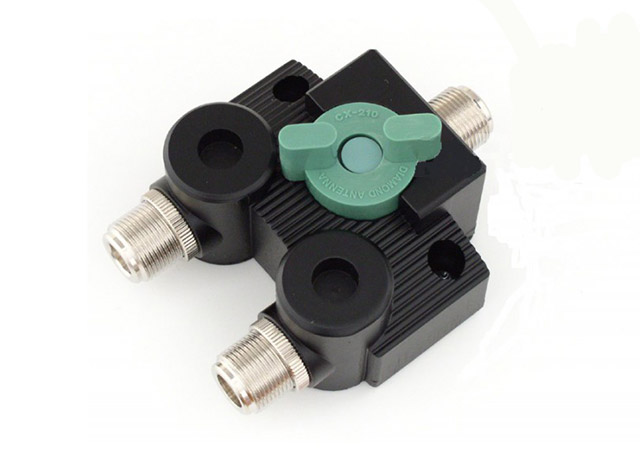 Coax schakelaar 2 standen met N connectors 1.5KW (DC to 3000Mhz)