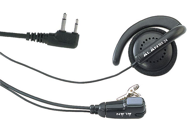 Earphone wire clip with Mike L-type