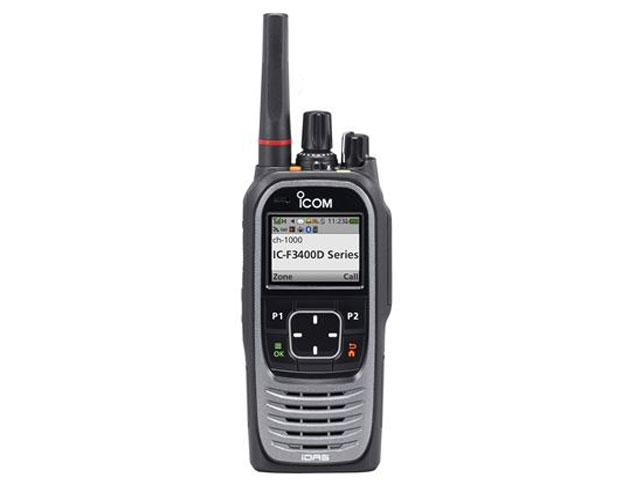 VHF Digitale IDAS Portofoon met display IP68