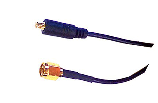 Coaxkabel van SMA-Male naar MCX -Male 50 Ohm, +/- 55cm