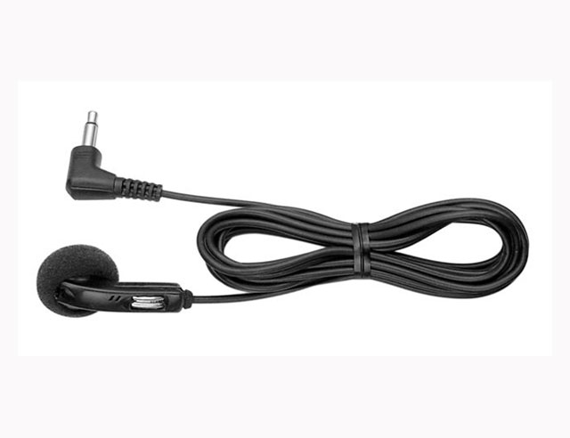 Oortelefoon voor draagbare transeivers o.a. kenwood (2.5mm jack)