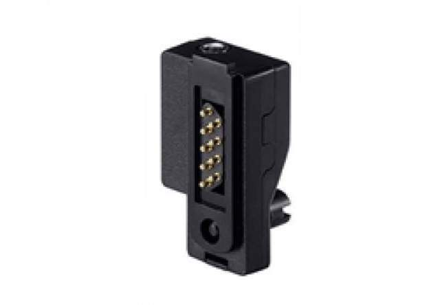 Earphone plug adapter.