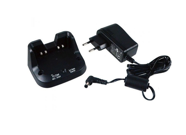 Rapid desktop charger. Charges the BP-271 in 2 hours (approx.)