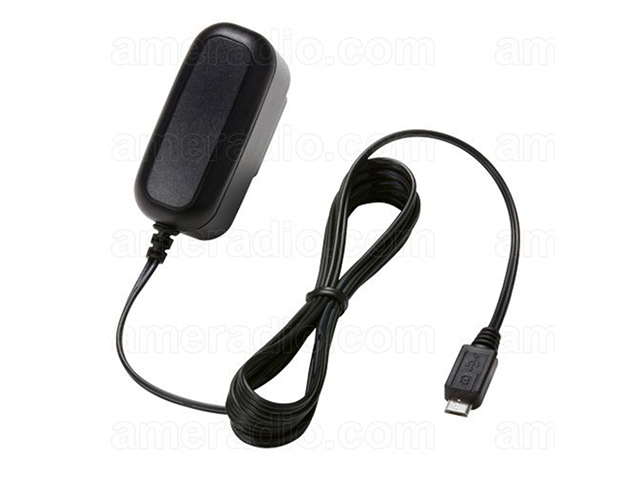 USB lader voor IC-M25.(Charges built-in battery pack in 3 hours)