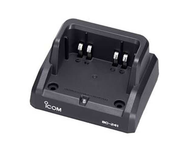 Acculader voor IC-SAT100 inclusief BC-242 adapter