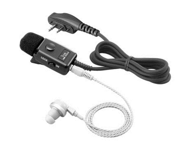 Revermicrofoon met oordopje.