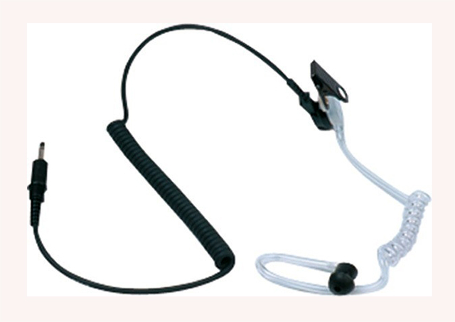 Oortelefoon met klem 3.5mm conn.(KMC25)
