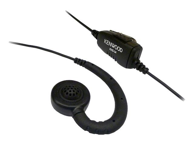 C- ring telefoontje met PTT voor PKT-23 (enkele Jack plug)