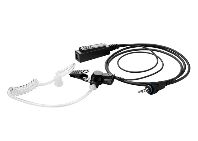 Clip Microphone met luchtslangetje earphone TK-3601D