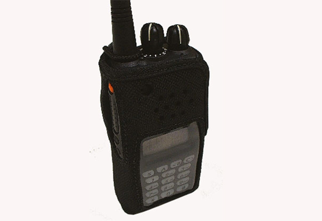 Nylon draagtas voor o.a. Kenwood NX-220e