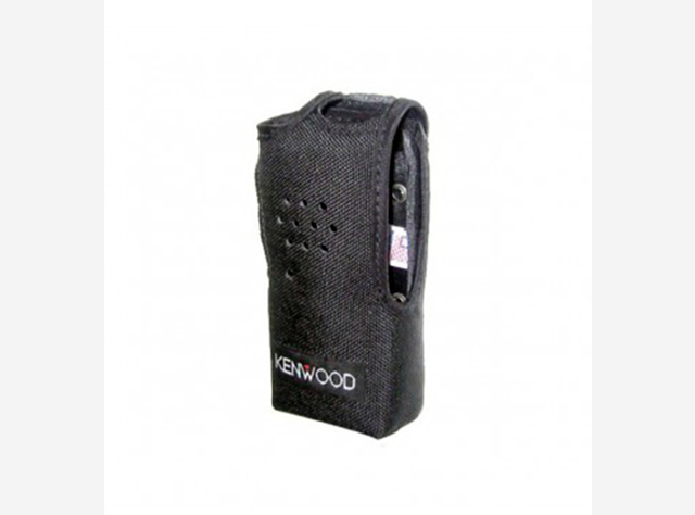 Nylon tas voor Kenwood TK-3501e met draagriem aansluiting.