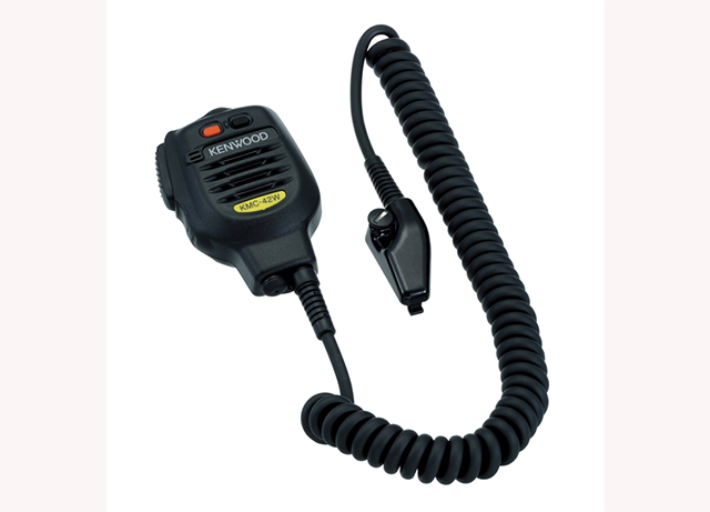 Robuuste microfoon (IP67).