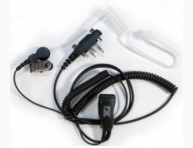 Mini PTT met akoestische luchtslang IC-F3002 / IC-F3022 / IC-F34