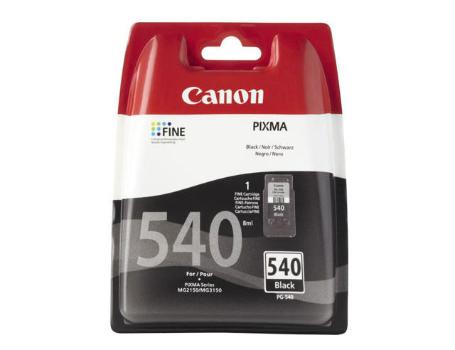 CANON PG-540 black (± 180 pag )