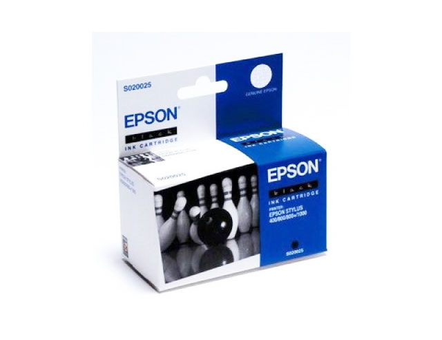 Epson C13S02002540 inktcartridge zwart origineel 28 ml.