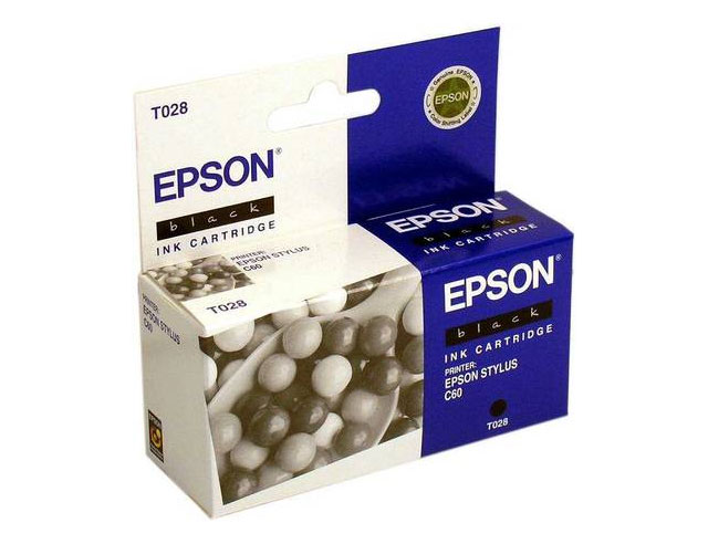 Epson C13T02840110 inktcartridge zwart origineel  17 ml.