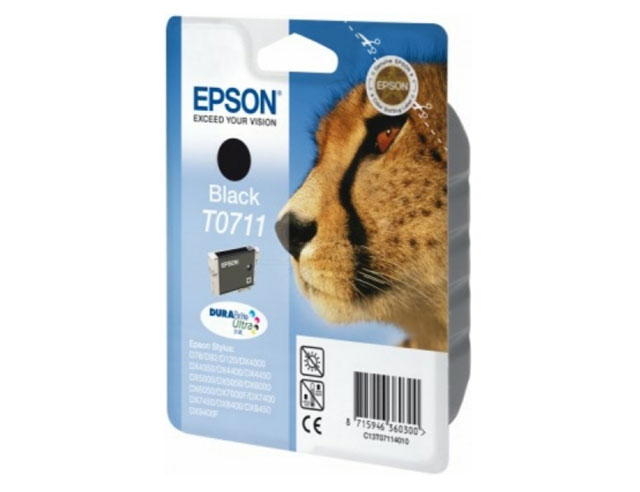 Epson C13T071140 Org. Zwart D78, DX4000/ 5000/ 5050/ 6000/ 6050