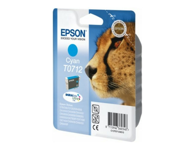 Epson C13T071240 Org. Cyan D78, DX4000/ 5000/ 5050/ 6000/ 6050