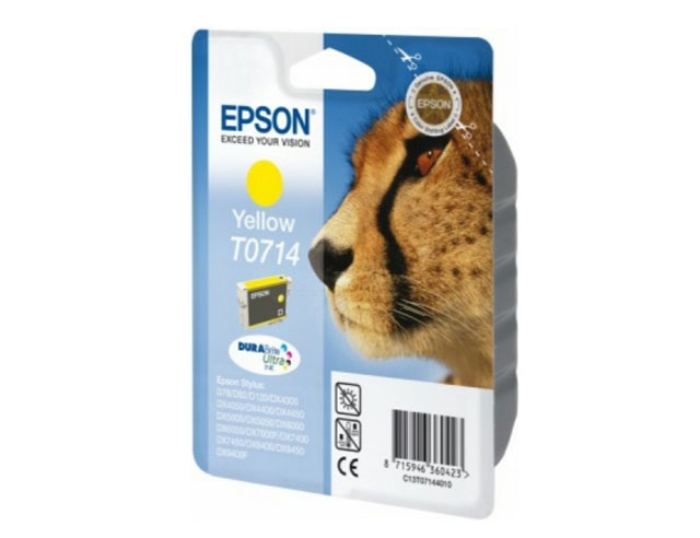 Epson C13T071440 Org. Yellow D78, DX4000/ 5000/ 5050/ 6000/ 6050