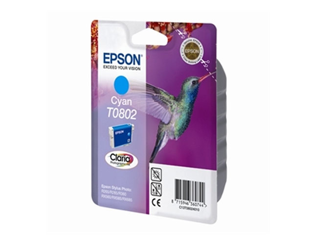 Epson C13T08024011 Org. Cyan  ± 935 pagina's, 7,4ml